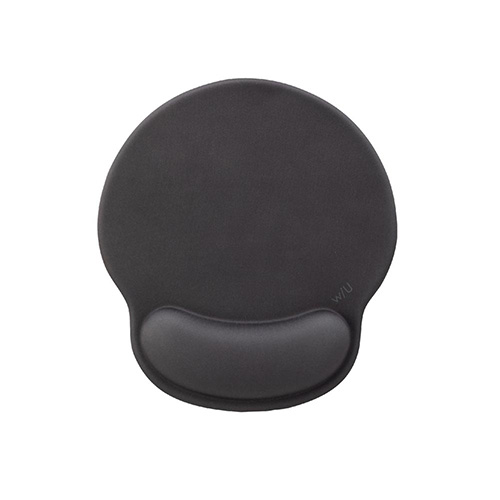 ナカバヤシ w/U リストレスト付きマウスパッド スモーキーブラック WU-MUP934D　(tm)　