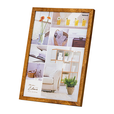 ナカバヤシ エラマ インテリアフレーム A4判 ブラウン F-TW-104-BR