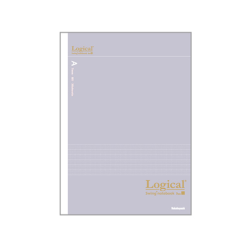 ナカバヤシ ロジカルノート・単品・30枚A罫シャイニーカラー/ブルー NB518A-B