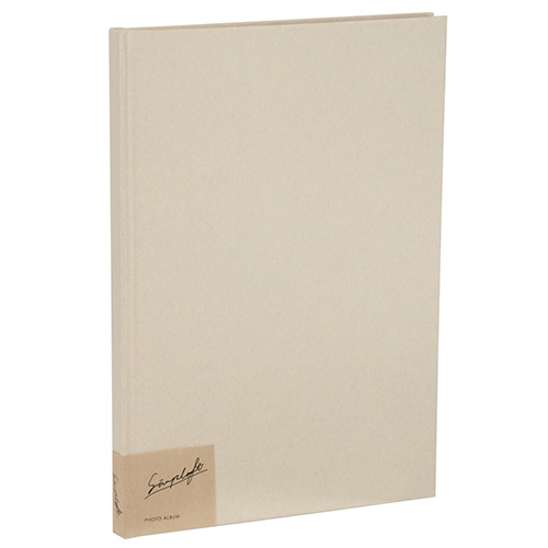 ナカバヤシ simplaft (シンプラフト) シリーズ ブック式フォトアルバム/A4 ア-SPT-A4B-W ホワイト