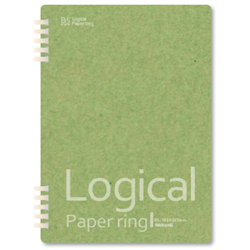 ナカバヤシ ロジカル・ペーパーリングノート・B5 B罫/6mm NW-B518B/COC