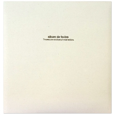 【WEB販売限定色】ナカバヤシ 布クロスアルバム de favine【ドゥファビネ】フエルアルバム Lサイズ IT-LD-191-K 生成