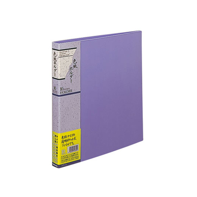 ナカバヤシ 色紙ホルダー10ポケット ホC-36B