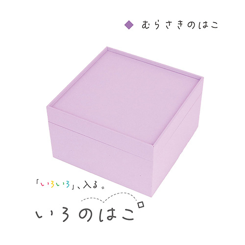 ナカバヤシ　いろのはこ　むらさき　IT-IH-P