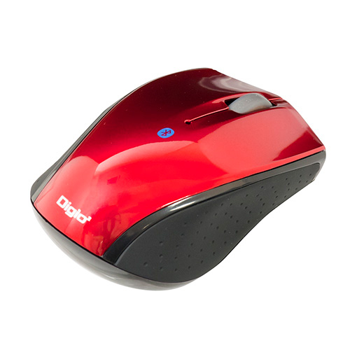 ナカバヤシ 小型 Bluetooth3ボタンBlueLEDマウス/レッド MUS-BKT99NR (tm)