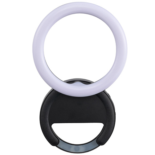 ナカバヤシ USD充電式LEDリングライト/ブラック UA-LED015BK (tm)