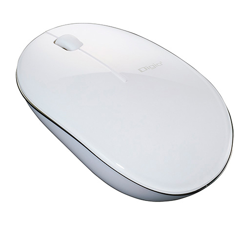 ナカバヤシ FLATTY【フラッティ】 Bluetooth 3ボタン BlueLEDマウス/ホワイト MUS-BKT154NW (tm)