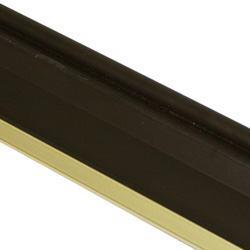 【CタイプNo.10　樹脂製ブラック金縁】