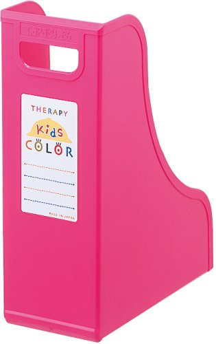ナカバヤシ セラピーキッズカラー ファイルスタンド A4 フボ-TC6-KP キッズピンク