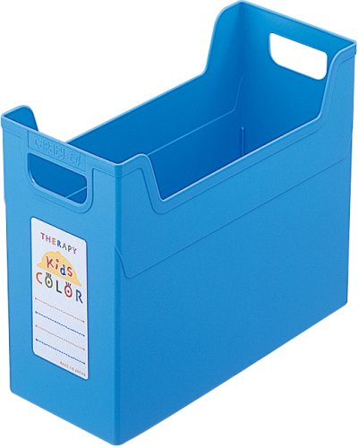 ナカバヤシ セラピーキッズカラー ファイルボックス A4 フボ-TC4-KB キッズブルー