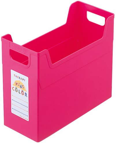 ナカバヤシ セラピーキッズカラー ファイルボックス A4 フボ-TC4-KP キッズピンク