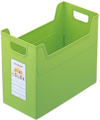 ナカバヤシ セラピーキッズカラー ファイルボックス A4ワイド フボ-TCW4-KG キッズグリーン