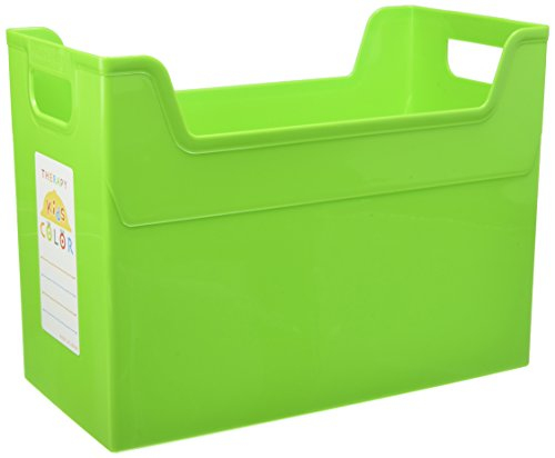 ナカバヤシ セラピーキッズカラー ファイルボックス A4ワイド フボ-TCW4-KG キッズグリーン