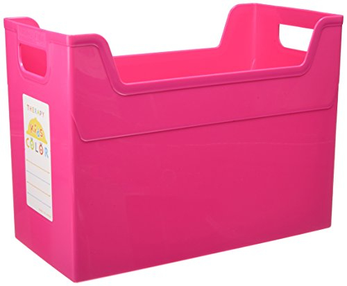 ナカバヤシ セラピーキッズカラー ファイルボックス A4ワイド フボ-TCW4-KP キッズピンク