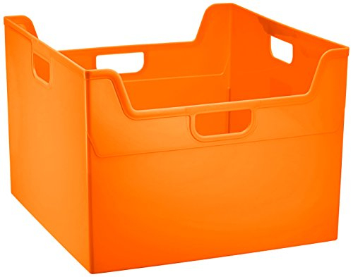 ナカバヤシ セラピーキッズカラー ファイルボックス A4ダブル フボ-TCW5-KO キッズオレンジ