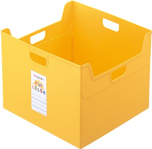 ナカバヤシ セラピーキッズカラー ファイルボックス A4ダブル フボ-TCW5-KY キッズイエロー