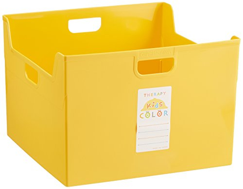 ナカバヤシ セラピーキッズカラー ファイルボックス A4ダブル フボ-TCW5-KY キッズイエロー