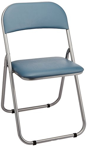 ナカバヤシ 折りたたみチェア CX-201B ブルー