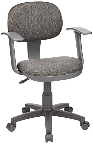 ナカバヤシ OAチェア 肘付タイプ CGN-102N グレー)