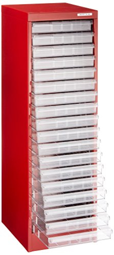 アバンテV2 フロアケース A4 浅18段 AF-18 レッド