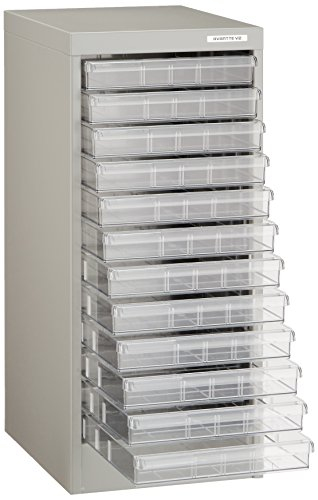 ナカバヤシ アバンテV2 フロアケース A4 浅12段 AF-12 ニューグレー