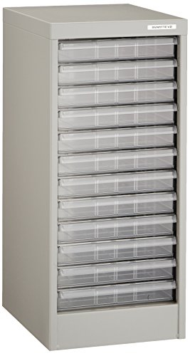 ナカバヤシ アバンテV2 フロアケース A4 浅12段 AF-12 ニューグレー