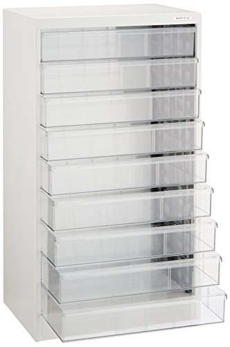 ナカバヤシ アバンテV2 フロアケース A3 深9段 A3F-M9 シロ