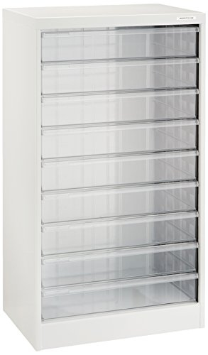 ナカバヤシ アバンテV2 フロアケース A3 深9段 A3F-M9 シロ