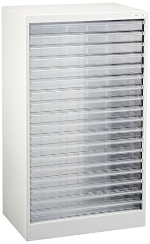 ナカバヤシ アバンテV2 フロアケース A3 浅18段 A3F-18 シロ