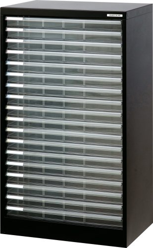 ナカバヤシ アバンテV2 フロアケース A3 浅18段 A3F-18 クロ