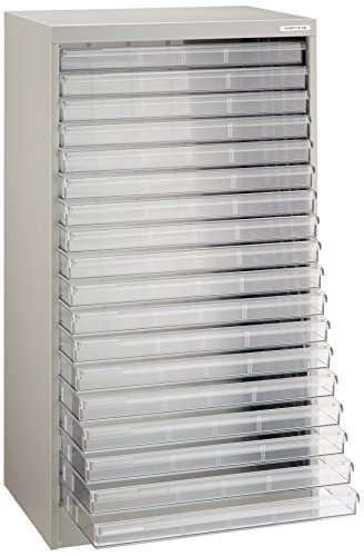 ナカバヤシ アバンテV2 フロアケース A3 浅18段 A3F-18 ニューグレー