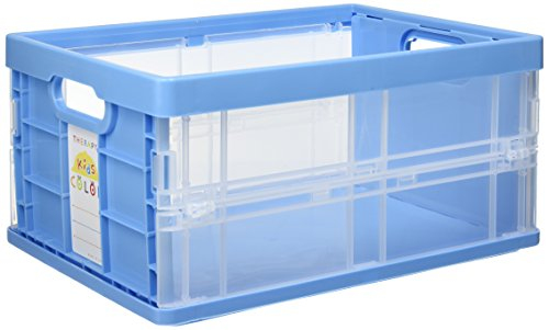 ナカバヤシ セラピーキッズカラー 折りたたみコンテナミニフタ付 CFC-TC301KB キッズブルー