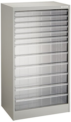 ナカバヤシ アバンテV2 フロアケース A3 浅6段・深6段 A3F-12 ニューグレー