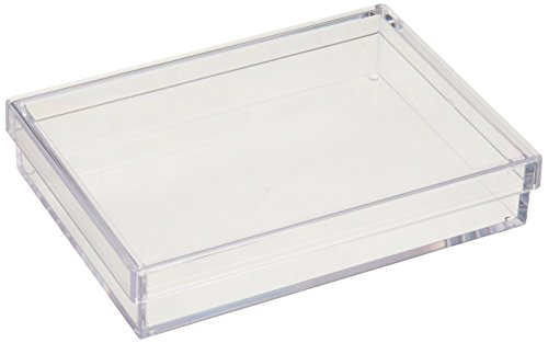 ナカバヤシ キャパティ ソリッド Lスクエア/フタ付タイプ CSD-BR3A クリア