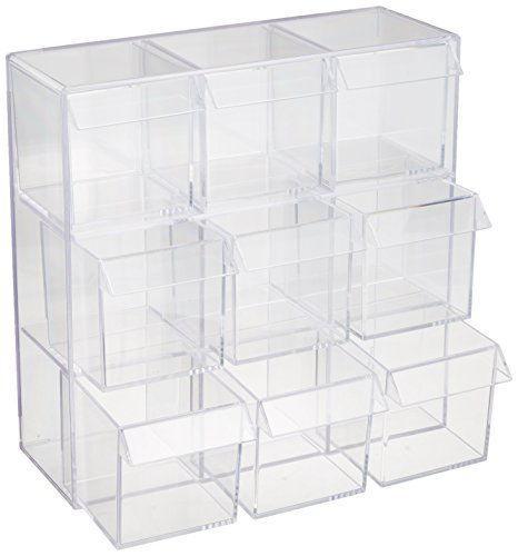 ナカバヤシ キャパティ ソリッド 引き出しタイプ CSD-P9 クリア