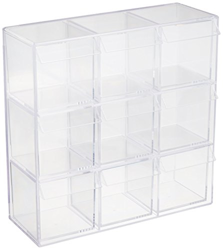 ナカバヤシ キャパティ ソリッド 引き出しタイプ CSD-P9 クリア