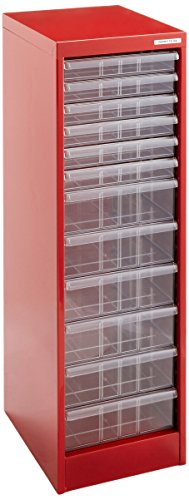 ナカバヤシ アバンテV2 フロアケース A4 浅6深6段 AF-H12 レッド