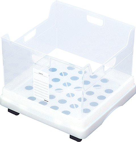 ナカバヤシ かたづけベスト キャパティEベースクリア×ホワイト CEB-W5-W