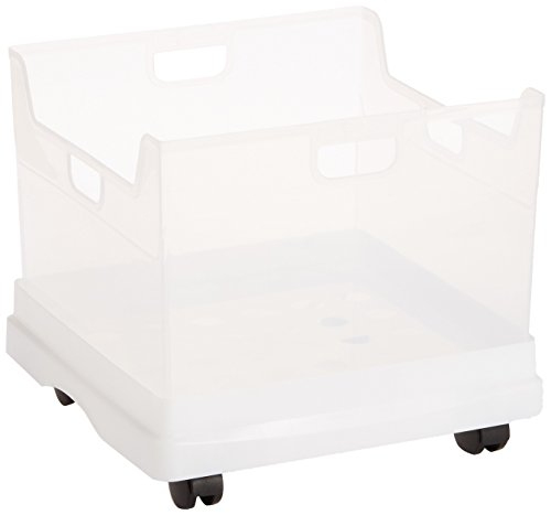 ナカバヤシ かたづけベスト キャパティEベースクリア×ホワイト CEB-W5-W