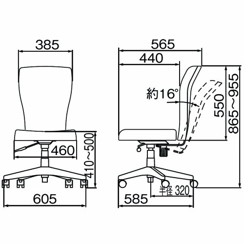 送料無料 ナカバヤシ ソフトバックチェア RZC-605R レッド