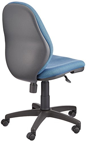 ナカバヤシ OAチェア 肘なしタイプ CGN-301B ブルー)