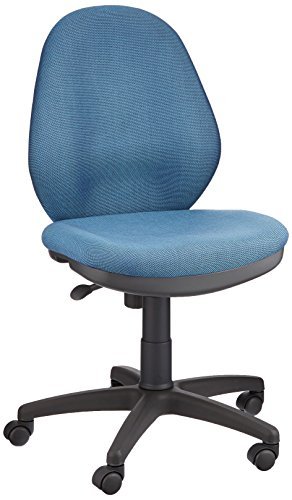 ナカバヤシ OAチェア 肘なしタイプ CGN-301B ブルー)
