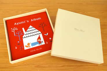 【☆受注生産品】【ナカバヤシ ネットオリジナル】フエルアルバム シンジカトウ 赤ずきん YJ-LB-09