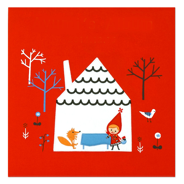 ＼アルバムづくり応援キャンペーン中!／ 【★刺繍名入れ代込】【ナカバヤシ ネットオリジナル】フエルアルバム シンジカトウ 赤ずきん YJ-LB-09