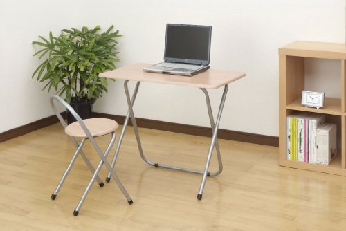 ナカバヤシ 折りたたみデスク&チェア FDC-101NM