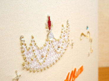 \アルバムづくり応援キャンペーン中!/ 【★刺繍名入れ代込】【ナカバヤシ ネットオリジナル】フエルアルバム マイジュエリー YJ-LB-08