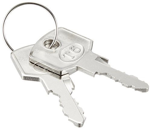 ナカバヤシ A4レターケース4段(カギ付き深1+浅3) ブラック A4E-SK4B