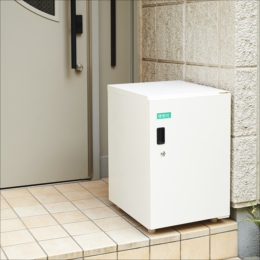 ナカバヤシ 宅配ボックス 1枚扉 アイボリー STB-201-IV