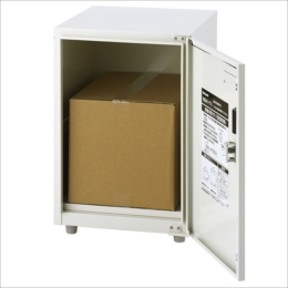 ナカバヤシ 宅配ボックス 1枚扉 アイボリー STB-201-IV