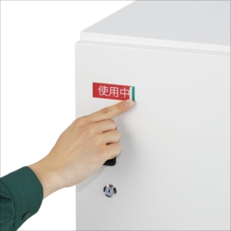 ナカバヤシ 宅配ボックス 2枚扉 アイボリー STB-301-IV